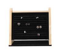 FIRSTXIU Présentoir à bijoux pour boucles d'oreilles, bagues, bracelets, accessoires de comptoir pour la maison et la vente au détail