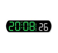 FIRSTXIU Réveil numérique multicuntion avec affichage LED Saut Deuxième Date Température Compte à rebours Bureau pour chambre à coucher Bureau