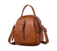 FIRSTXIU Sac à bandoulière élégant pour femme avec plusieurs compartiments, sac à bandoulière tendance en polyuréthane, pratique et élégant pour filles, marron, Reference size chart