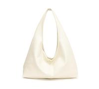 FIRSTXIU Sac à bandoulière vintage en polyuréthane pour les aisselles, sac seau spacieux pour une utilisation tendance et pratique en diverses occasions, blanc, Taille unique