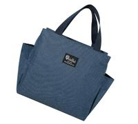 FIRSTXIU Sac à déjeuner isotherme élégant pour mamans, étanche, étanche, sac à main avec poches latérales pour le travail, le bureau, les pique-niques, boîte à déjeuner thermique