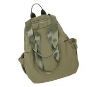 FIRSTXIU Sac à dos de couleur unie pour femmes, hommes, étudiants, école, sac à dos tendance, sacs à dos de gym, sacs à dos décontractés de grande capacité, Vert, As shown in the picture (error 1-3cm)