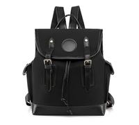 FIRSTXIU Sac à dos de voyage pour femme en tissu Oxford décontracté grande capacité Sac à dos étudiant Sac à dos d'école pour le travail quotidien, Noir , As shown in the picture (error 1-3cm)