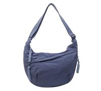 FIRSTXIU Sac à raviolis en nylon pour fille, étudiante, couleur unie, sac à bandoulière tendance, bleu, Taille unique
