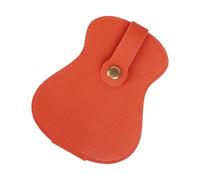 FIRSTXIU Sac de rangement pour médiators de guitare avec 18 emplacements en cuir synthétique, a