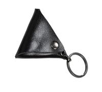 FIRSTXIU Sac de rangement triangulaire pour médiators de guitare - Sac de rangement multifonctionnel, Noir
