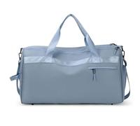 FIRSTXIU Sac d'entraînement sportif pour les amateurs de fitness élégant avec compartiments humides/secs, grande capacité, idéal pour les voyages, bleu clair, Reference size chart