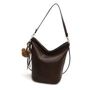 FIRSTXIU Sacs à bandoulière de grande capacité pour femme, sac à main rétro, sac seau assorti, sac tendance pour le shopping, les rendez-vous galants pour le travail quotidien, café, Taille unique
