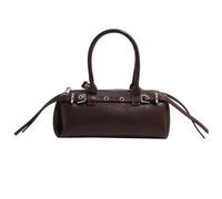 FIRSTXIU Sacs à bandoulière style coréen, sac à bandoulière rétro, sac à main simple, sac à main en cuir PU pour les aisselles pour les voyages, café, Taille unique