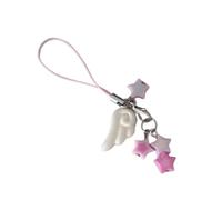 FIRSTXIU Sangle de téléphone tendance en forme d'étoile dopamine au design élégant et léger - Accessoire pour un usage quotidien - Bijoux de téléphone tendance, taille unique, Comme décrit, Comme