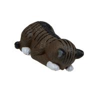 FIRSTXIU Statue de chat miniature en PVC de dessin animé pour tableau de bord de voiture, décoration de bureau pour la décoration de la maison et les projets d'artisanat, statue de chat mignon