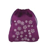 FIRSTXIU Support de jeu de tarots souple pour cartes de tarots - Organisateur de dés portable - Cadeau en cristal - Sac d'emballage durable - Organisateurs de dés portables avec cordon de serrage