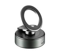 FIRSTXIU Support de téléphone électrique à ventouse avec ventouse puissante pour la navigation, le conducteur, le passager, installation facile, support de téléphone adapté aux voyages