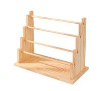 FIRSTXIU Support en bois empilable robuste pour ranger des bijoux et exposer des accessoires de poignet en bois et bracelet