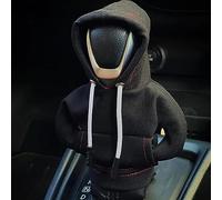 Firulab levier vitesse voiture, sweat à capuche bouton changement, drôle levier vitesse universelle, décorations intérieures voiture, Noir