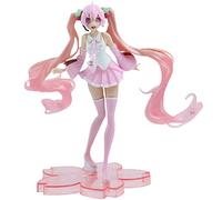 FISAPBXC Hatsunes Miku Figurines, Anime Figure, Caractère Collection Jouet, Miku Action Figures, Topper de Gâteau, PVC Figurines d'action, Cadeaux pour Enfant 19cm