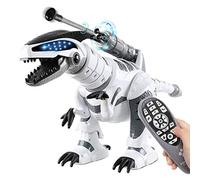 fisca Robot RC Dinosaure Smart Jouets intelligents interactifs Télécommande électronique Robot Marcher Danse Chanter & Battle Mode Jouet pour garçons et filles 5 6 7 8 9 10 ans et plus âgés