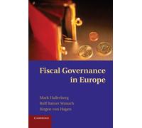 Fiscal Governance in Europe (Cambridge Studies in Comparative Politics) by Mark Hallerberg (2010-08-16)