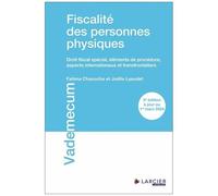 Fiscalité Des Personnes Physiques - Droit Fiscal Spécial, Élements De Procédure, Aspects Internationaux