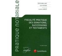 Fiscalite pratique des donations, successions et testaments Guy Rivière (Auteur)
