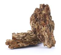 FISCAPE Lot de 2 pierres naturelles ultra larges pour aquarium de 35,6 cm à 40,6 cm, pierres parfaites pour aquariums, modèle d'aménagement paysager, décoration de réservoir, boîtiers d'amphibiens