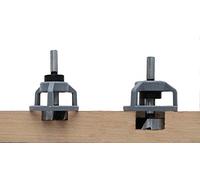 Fisch 973F0008 Butée de profondeur/bague de guidage, Argent, Ø 8 mm