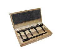 FISCH-TOOLS Jeu de forets à façonner BLACK SHARK PRO 6 pièces D. 35, 40, 50, ...