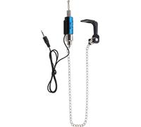 Fischbiss Alarm LED Illuminierte Indikatoren Kettenhalterbügel Fischereiwerkzeug Tackle Accessoire Blau