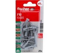 Fischer 045461 FU 6 x 35 K NV Cheville universelle 35 mm 1 set