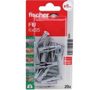 Fischer 045461 FU 6 x 35 K NV Cheville universelle 35 mm 1 set