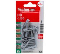 Fischer 045461 FU 6 x 35 K NV Cheville universelle 35 mm 1 set