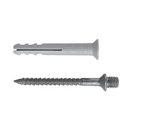 FISCHER 050398 - Taco clavo N 6x40/10 M6 (50) (Envase de 50 ud.)