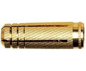 Fischer 078662 Lot de 10 chevilles en laiton MS 12 x 37 mm