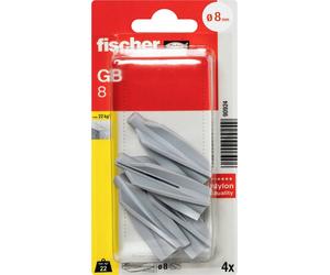 Fischer 090924 GB 8 K NV Cheville pour béton cellulaire 50 mm 8 mm 1 set
