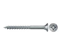 Fischer - 100 Vis Power-fast Fpf-ii-czp 3 X 35 Mm, Tête Fraisée Pz, Filetage Partiel