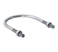 Fischer 24419 Collier étrier à section ronde en acier 55 mm Acier inoxydable 10 pc(s)