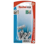 Fischer 30188 Lot de 5 Chevilles à visser pour plaque de plâtre PD 10 SK