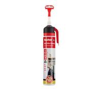fischer 320 kilos de colle 200 ml, colle de montage blanche, colle super forte, maintien stable pour presque tous les matériaux, cartouche pratique, utilisation sans outils