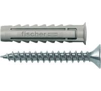 Fischer 50 pcs. chevilles à expansion avec vis 6 x 30 SX