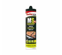 Fischer 502489 polymère MS scellement/mastic d'étanchéité adhésif Noir