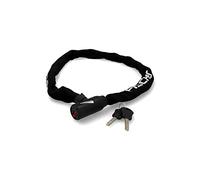 FISCHER 50463 Antivol à chaîne en néoprène pour Adulte 100 cm 6 mm Clé antivol de vélo Normal