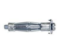 Fischer Chevilles métalliques HM 6 x 65 S pour corps creux avec vis - Lot de 50