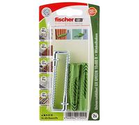 Fischer 520709 Greenline Lot de 2 Chevilles universelle UX 10 x 60 mm R WH K