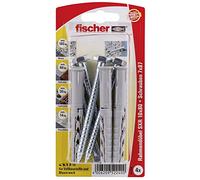 Fischer 52240 Lot de 4 Chevilles pour ossatures et cadres SXR 10 x 80 mm SS K