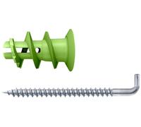 Fischer 532730 GK Green WH K NV Cheville pour plaques de plâtre 22 mm 1 set