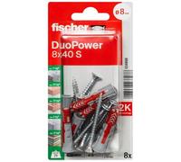 FISCHER 534998 - BLISTER DUOPOWER 8x40 S K