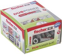 Fischer 535455 DUOPOWER 8x40 LD Cheville 2 éléments 40 mm 8 mm 100 pc(s)