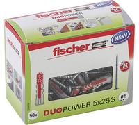 Fischer 535458 DUOPOWER 5x25 S LD Cheville 2 éléments 25 mm 5 mm 50 pc(s)