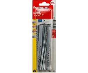 Fischer 536193 SXRL 10 x 140 T K NV Cheville à tige longue 140 mm 1 set