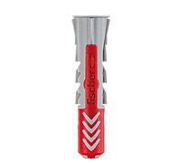 Fischer 537613 cheville dUOPOWER, gris/rouge, 5 x 25 mm, lot de 35 pièces